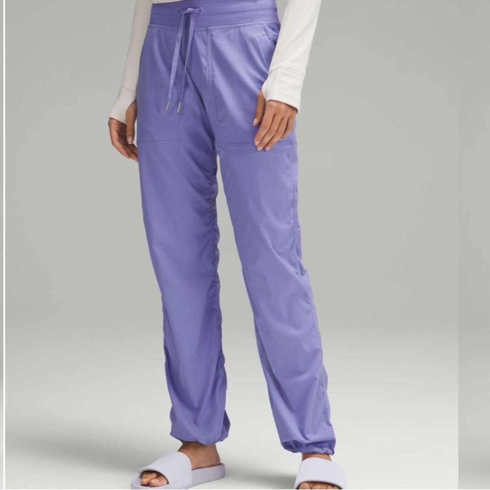 Lululemon Dance Studio Mid-Rise Pant *Full Length In Dark Lavender colour